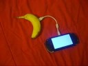 How To Charge a psp using a banana(It Works)